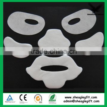 Synthetic spunlace nonwoven fabric for mask