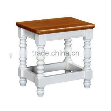Reliable Quality Cheap Cute Dresser Stool Wooden Stool for Makeup Bedrooom Set for Girls#SP-BE001 photo-3