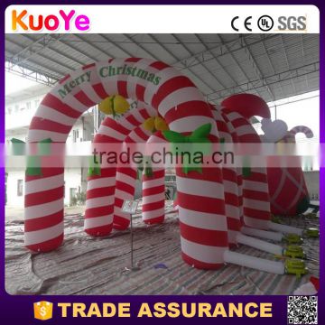 wholesale price outdoor christmas inflatable entrance arch for decoration