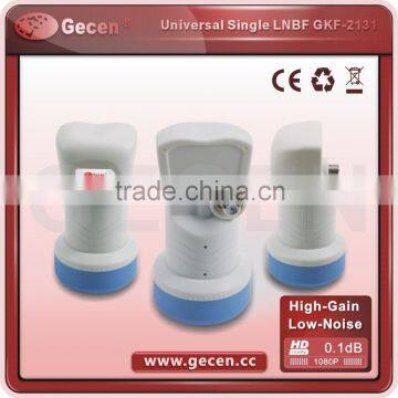 2016 HOT High quality ku band Single universal LNB GKF-2131