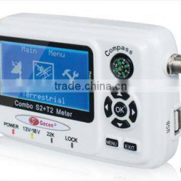 S/S2+T/T2 combo HD MEP4 digital sat finder