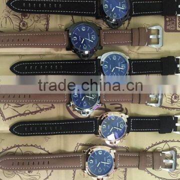 Newest Design Waterproof Fashion Leather Watch, Wholesale Promotional Silicone Watch,Low Price Fashion Watch