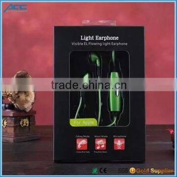 Cheap Wholesale Led Light Glow In-Ear Headphone photo-6