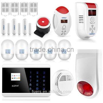 Best Selling Kerui 8218G Based Gsm Security Wireless Smart Security Alarm System