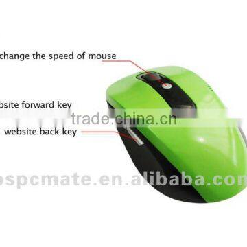 2.4G 6D Wireless mouse with mini usb receiver/best wireless mice/laptop macbook windows