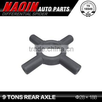 Universal Joint Cross 9 Tons Rear Axle 28*188 Differential Spider