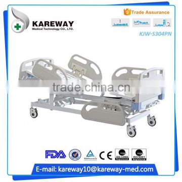 2016 new products supplier three cranks 3-position manual modern hospital beds