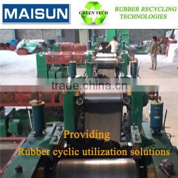 HOT SALE tyre reclaim rubber machinery for waste tyre/used tires recycling production line