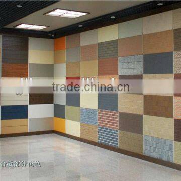 decorative exterior metal siding panel