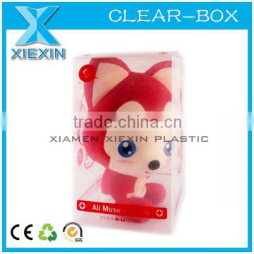 custom twill pp plastic toy packaging box