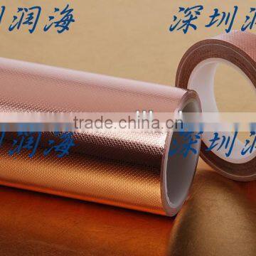 China manufacturer electrical isolation tape Anti-static copper emi shielding tape