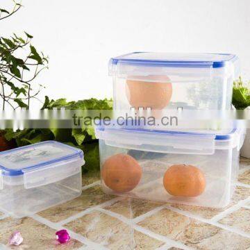 2016 high quality food plastic container with low price