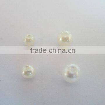 2016 hot sale Round Plastic Pearls for garment accessories