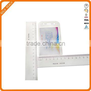 Transparant Plastic Card Holder