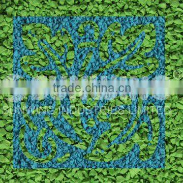 Tennis Court Rubber Roofing Recycled Polypropylene Granules Surface