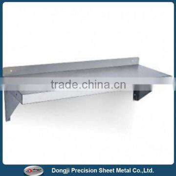 Stainless steel kitchen wall panels, wall shelf