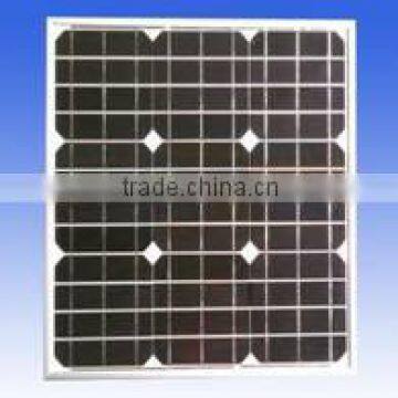 hot sale 30w 18v high efficiency mono. silicon solar panel