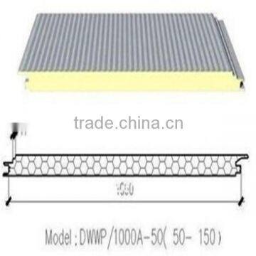 Fireproof Foam/Polyurethane(PU) Sandwich Panel