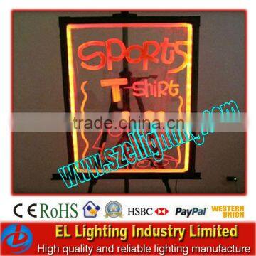 Led Protable Writing board/Led Glass Writing board