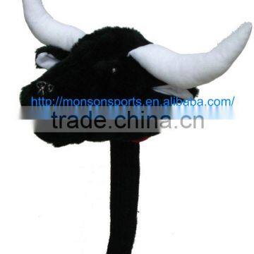 custom design plush golf culb head covers with sock