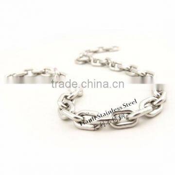 Good corrosion resistance and popular type stainless steel long link chain 304 316