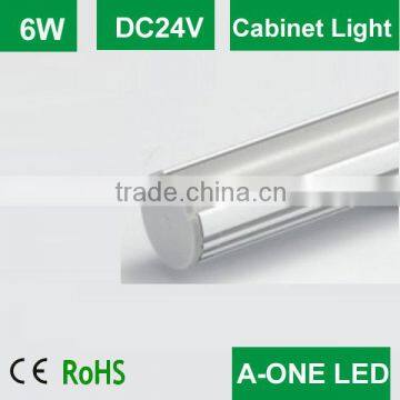 Furniture and kitchen decorative aluminum flat SMD3528 6w 450lm led cabinet light