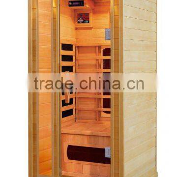 Best Sales 1person infrared sauna, CE/ROHS / ETL approved Infrared Sauna