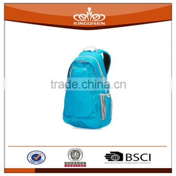 colored drawing blue style leisure backpack 2015