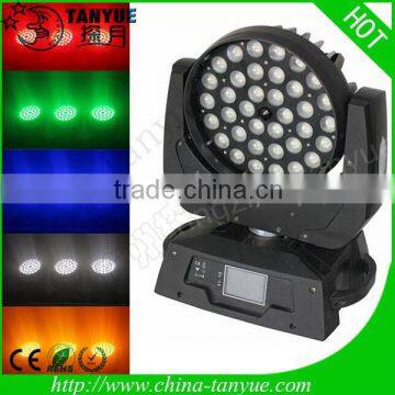 5 IN1 RGBWA Beam Wash Moving Head Zoom LED Light 36x15W