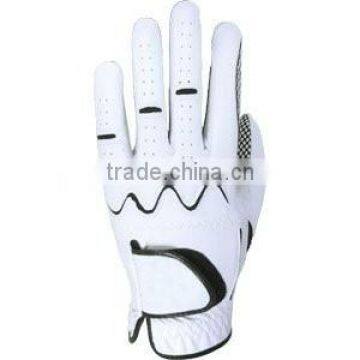 New White Microfiber Cloth Golf Glove