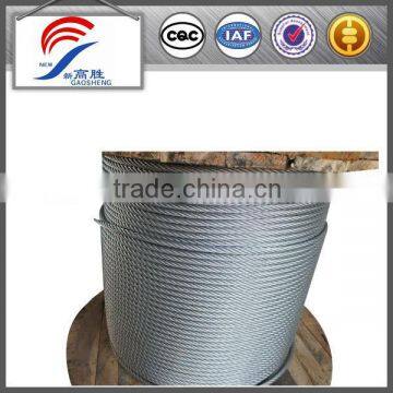 DIN3053 5mm galvanized steel wire cable