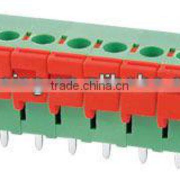 Spring Clamp Terminal Connector Block, Pitch 5.08mm, 7.62mm TB142V