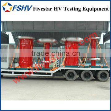 Truck Trailer AC Resonant Test System High Voltage Generator for Field HV Hipot Test