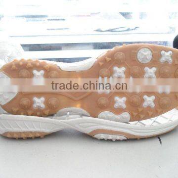 new hot sale white orange women/men TPR sole