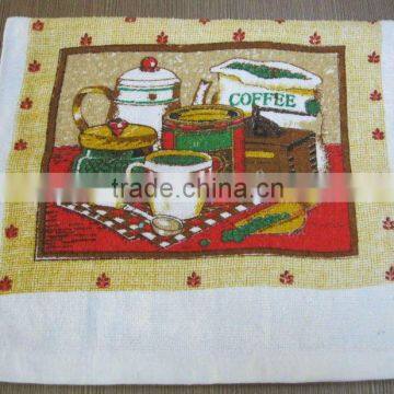 100% cotton printed tea towel