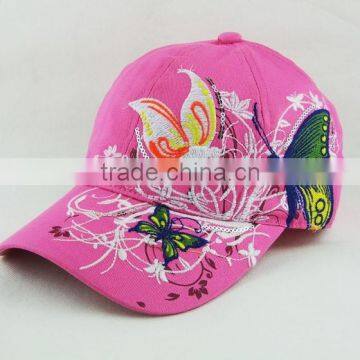 women golf colorful 3D Embroidery baseball cap cheap sports caps