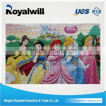 2016 New Design Paper Puzzle Game for Kids