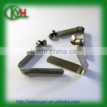 Spring Steel Nickel Plated V Shape Push Button