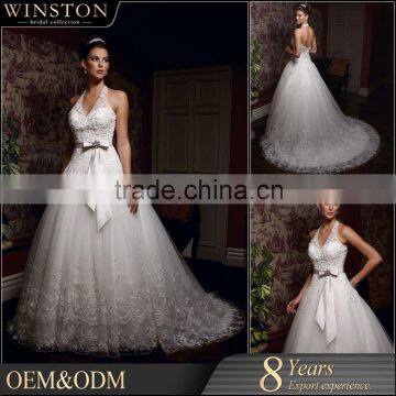 Wholesale new designs princess wedding gowns