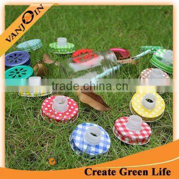 New Design Colorful Mason Jar Cap 70mm photo-4
