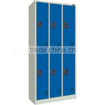 Fashion design steel clothes cabinet