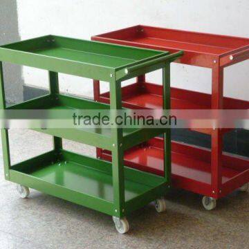 steel handcart with 3 layers