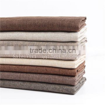 linen fabric wholesale Linen cotton home textile fabric sofa decorative wall cloth