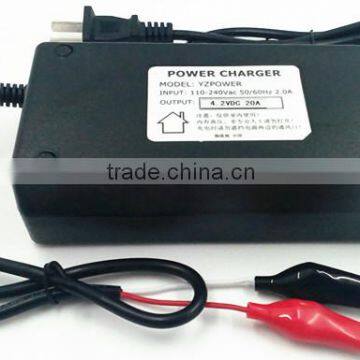 4.2V 20A Fast Universal Lithium Battery Charger for Power Tools photo-3