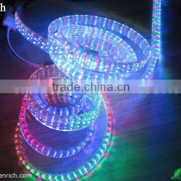 Multi color LED rope Light LED christmas light For both indoor and outdoor