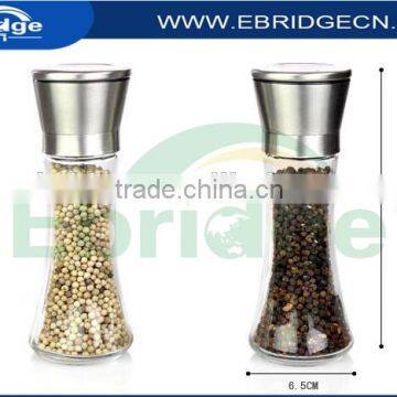 Stainless Steel Salt & Pepper Grinder Set 150ml, Sea Salt Grinder photo-2