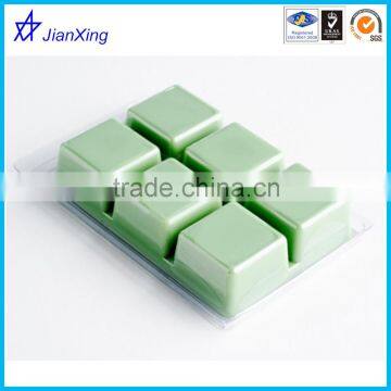 Plastic wax melts clamshell packaging