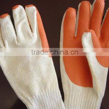 10G Knitted industrial rubber gloves