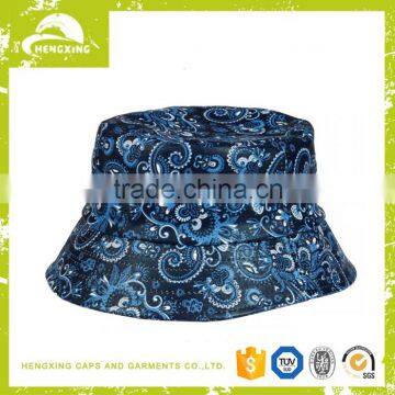 Fashion fisherman high quality digital print sublimation bucket hat