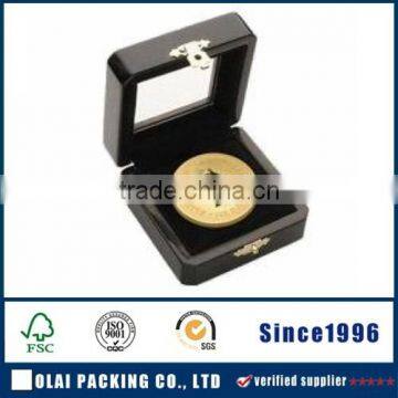 flocking velvet badge medal coin case package wholesale